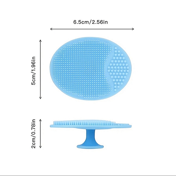 2 Pack Face Scrubber, - Picture 2 of 7